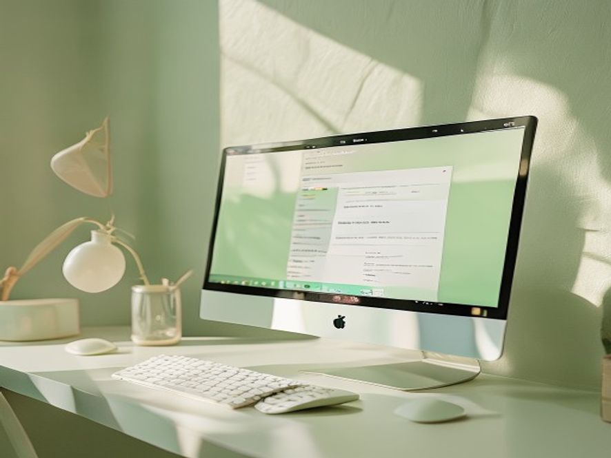 Laptop med Discord-chat fra sykkelklubben åpent, med medlemmer som diskuterer turer